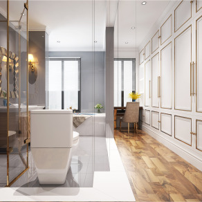 现代欧式卫生间